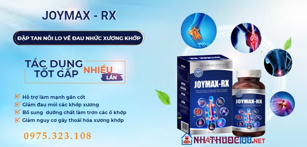 Thông tin về viên xương khớp Joymax Rx