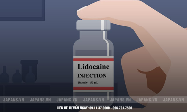 Lidocain thành phần chính trong chai xịt